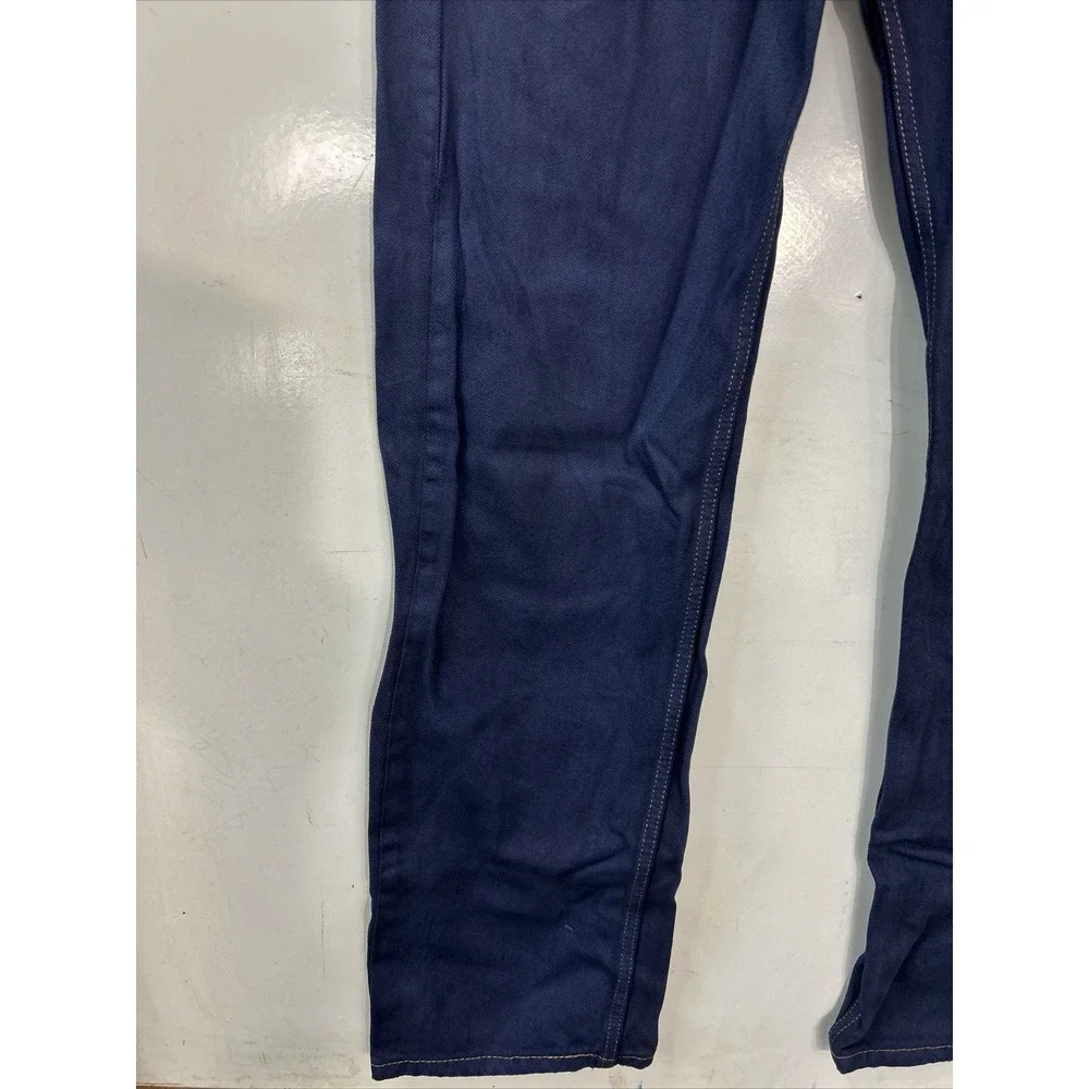 Levi's Coated Denim 505 Jeans 32x32 Indigo Blue Straight Leg Streetwear Gorpcore